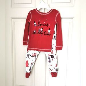 2/$15 Jingles & Joy cotton pajamas 2T